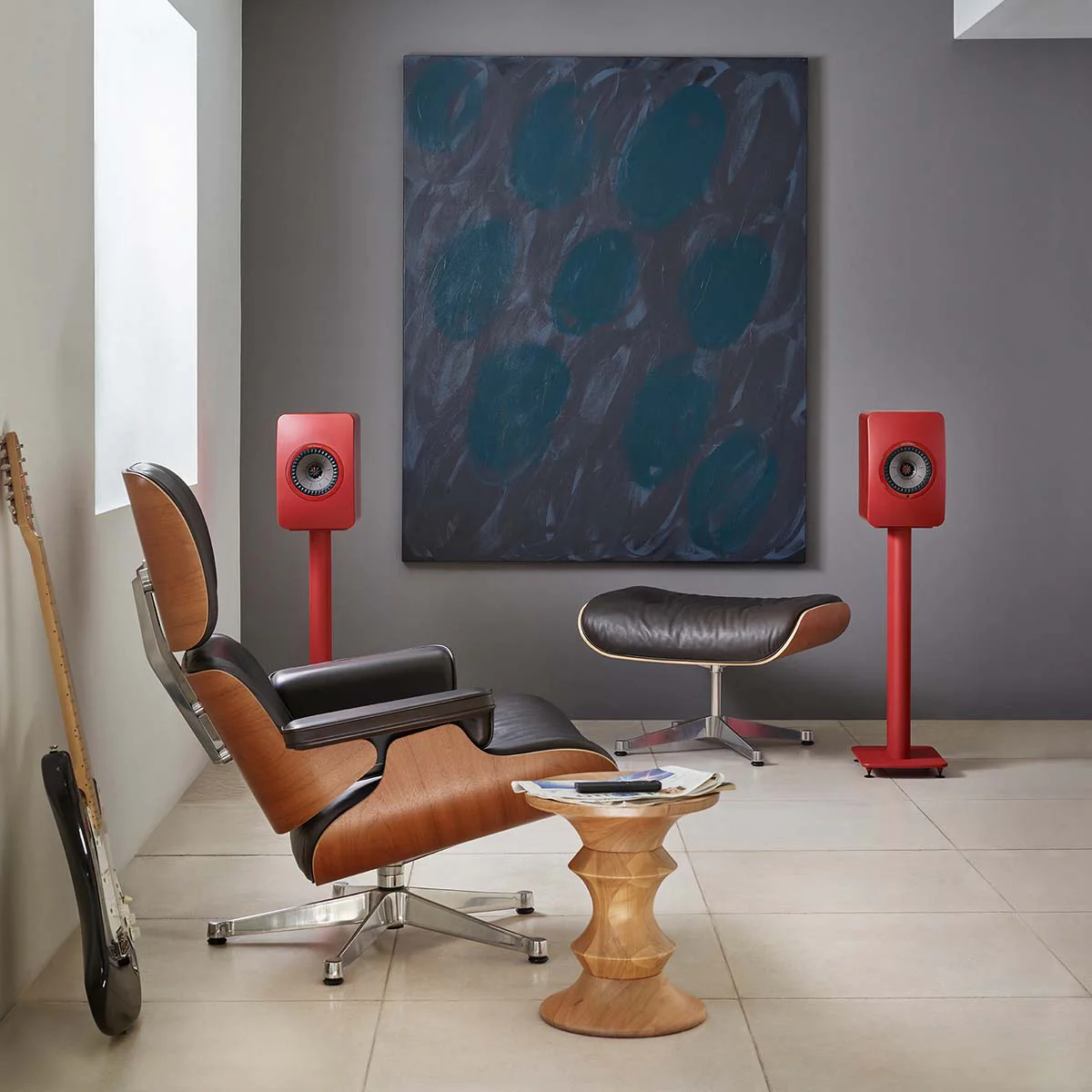 KEF OPEN BOX LS50 Wireless II High Resolution Music System - Mineral White - Pair - A Grade - Image 3