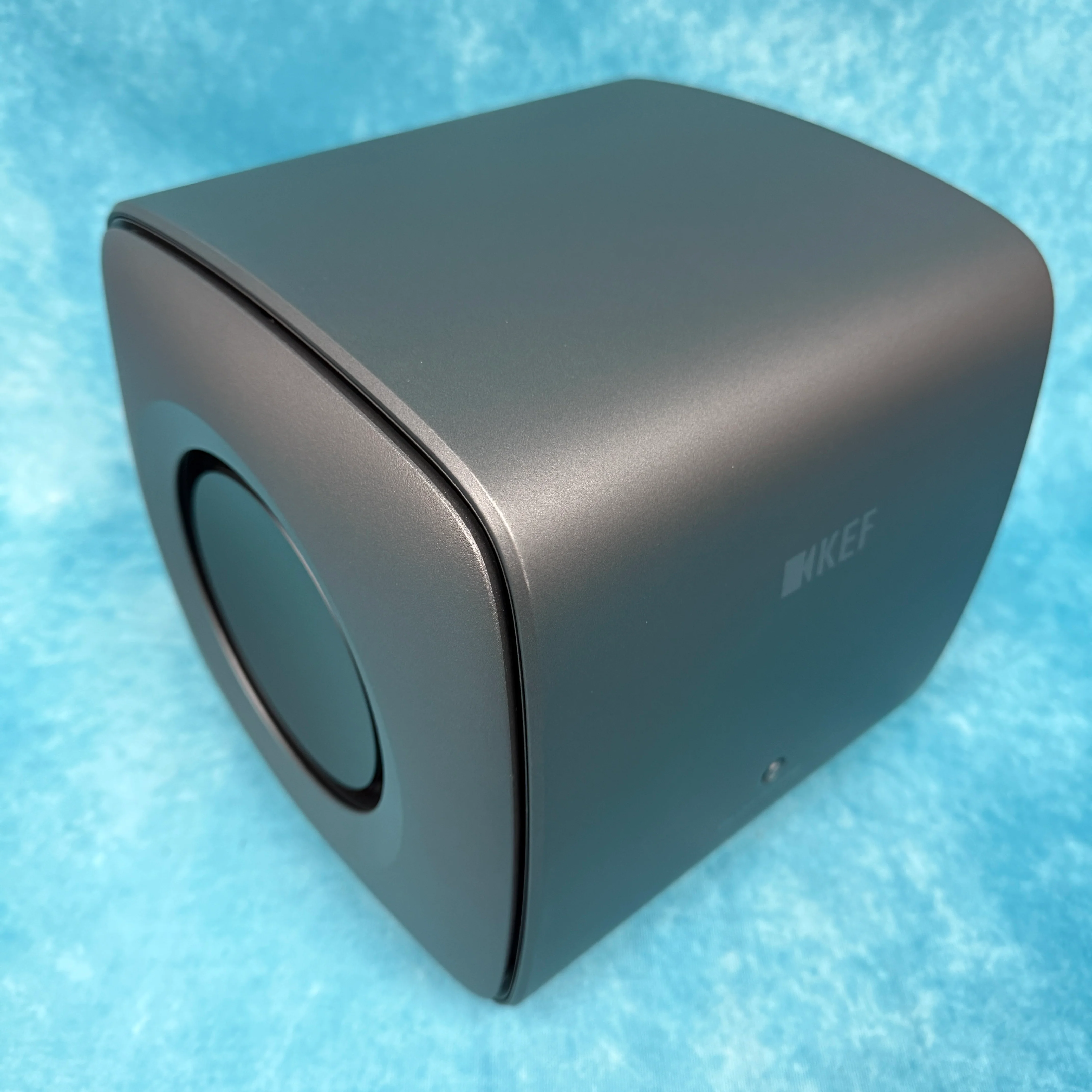 KEF OPEN BOX KC62 Subwoofer - Titanium - B Grade - Image 3