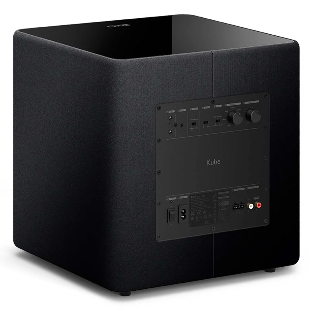 KEF OPEN BOX Kube 10 MIE Subwoofer - Black - A Grade - Image 3