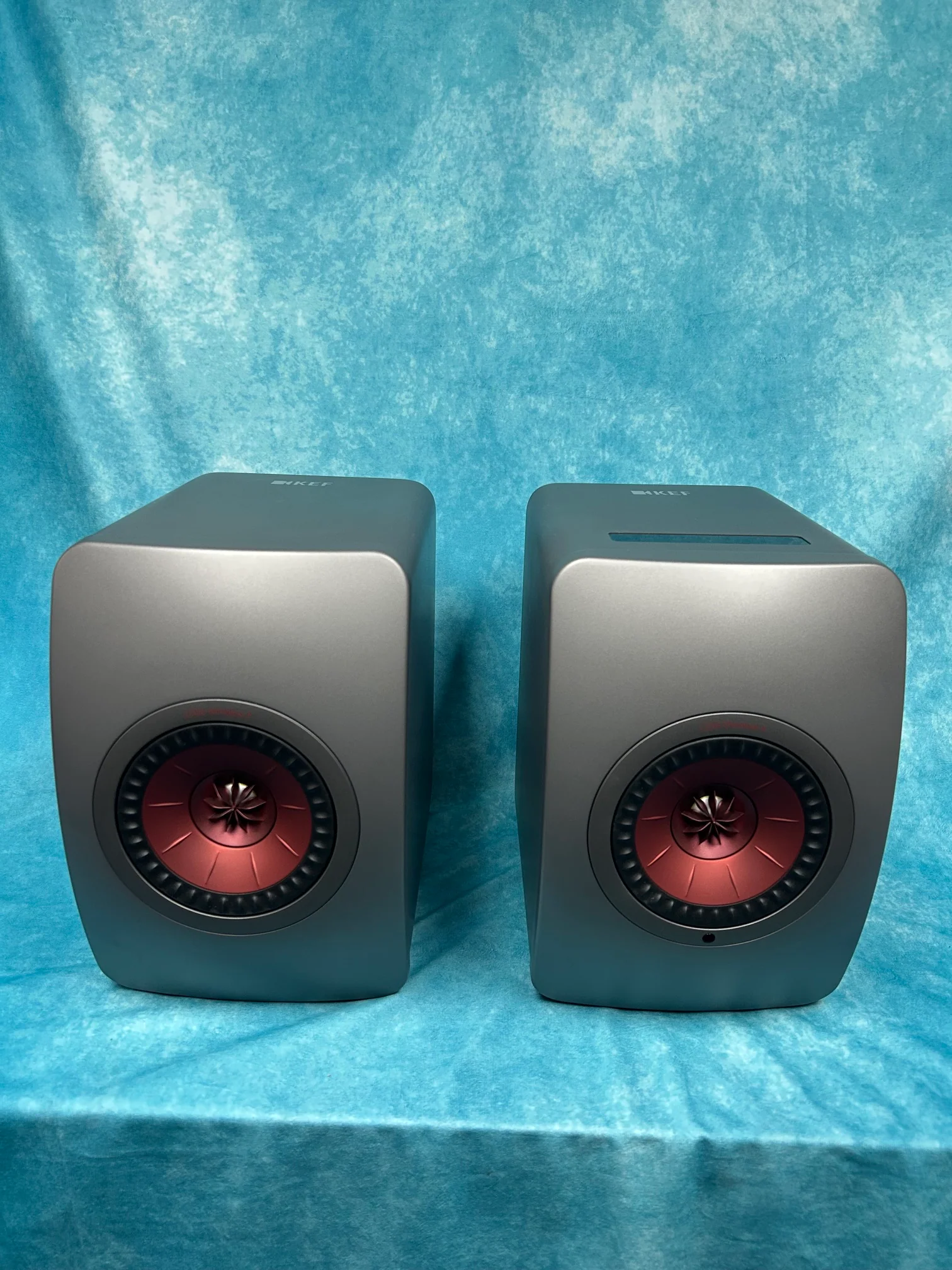 KEF OPEN BOX LS50 Wireless II - Titanium Gray - Pair - B Grade