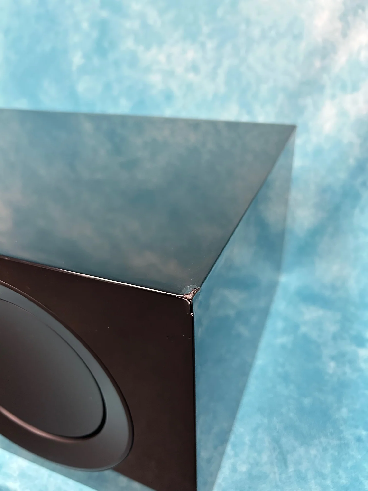 KEF OPEN BOX R6 Meta LCR Speaker - Gloss Black - Each - B Grade - Image 3