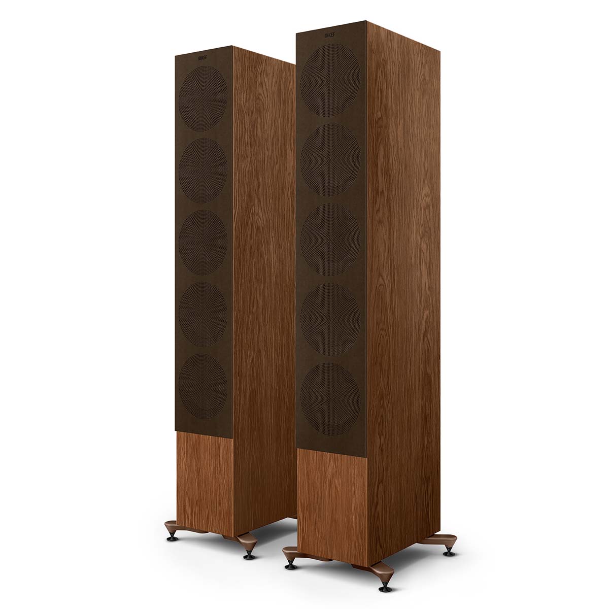 KEF R11 Meta Tower Speaker - Walnut - Each - Image 2