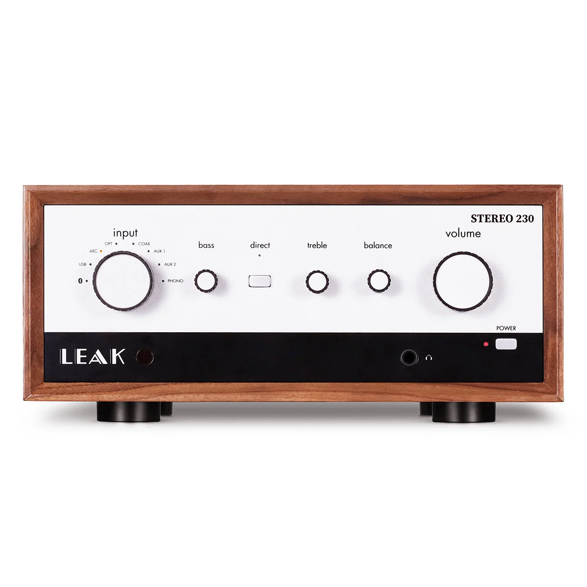 Leak Audio Stereo 230 Integrated Amplifier - Walnut - Image 2