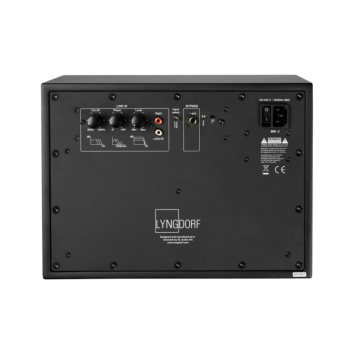 Lyngdorf BW-3 Audiophile Subwoofer - Image 5