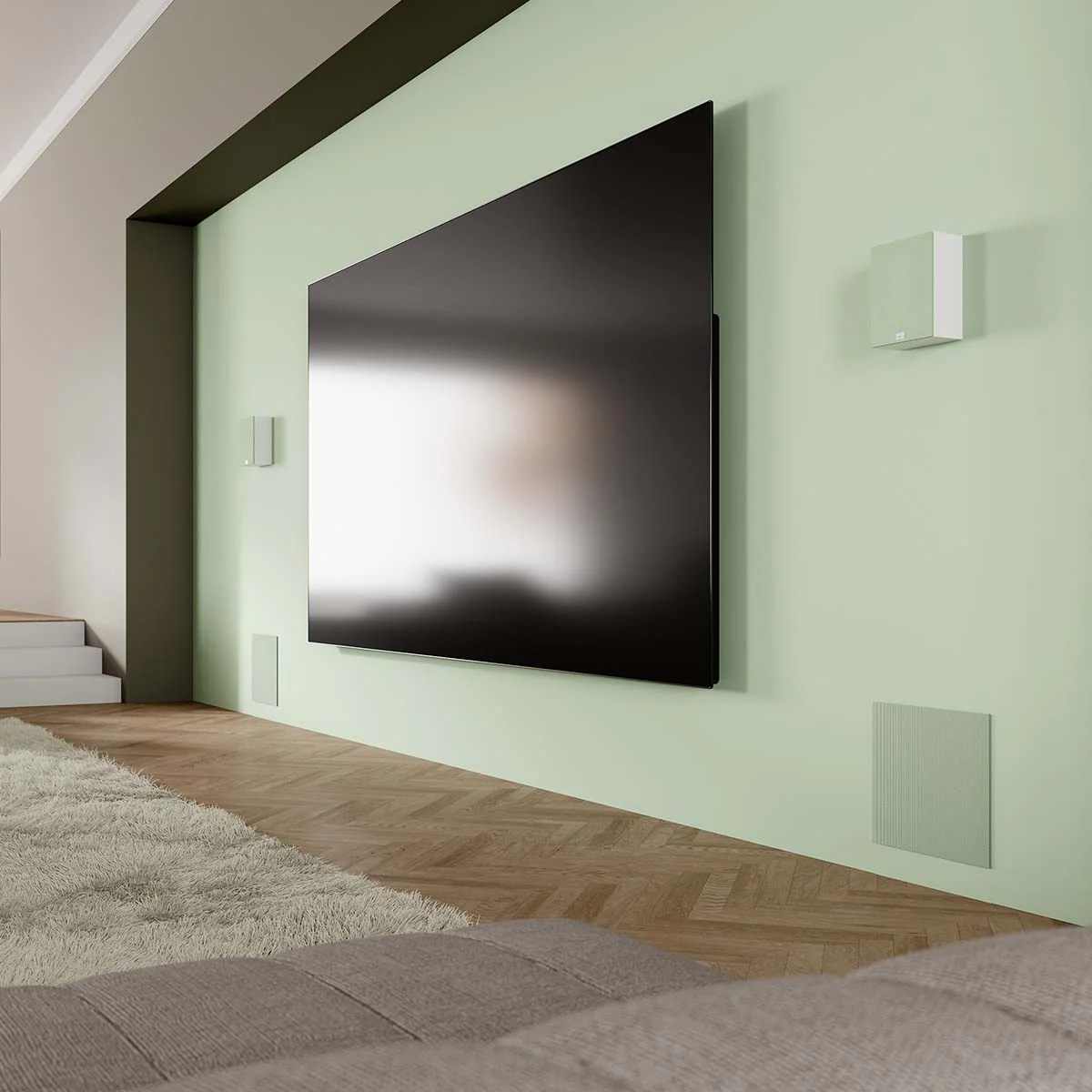 Lyngdorf DW-1 Passive In-Wall Woofer for 4" Cavity Wall - Image 5