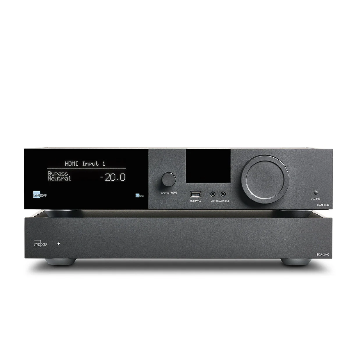 Lyngdorf SDA-2400 Power Amplifier Including Trigger Cable & Rack Mount, 4 RU - Image 4