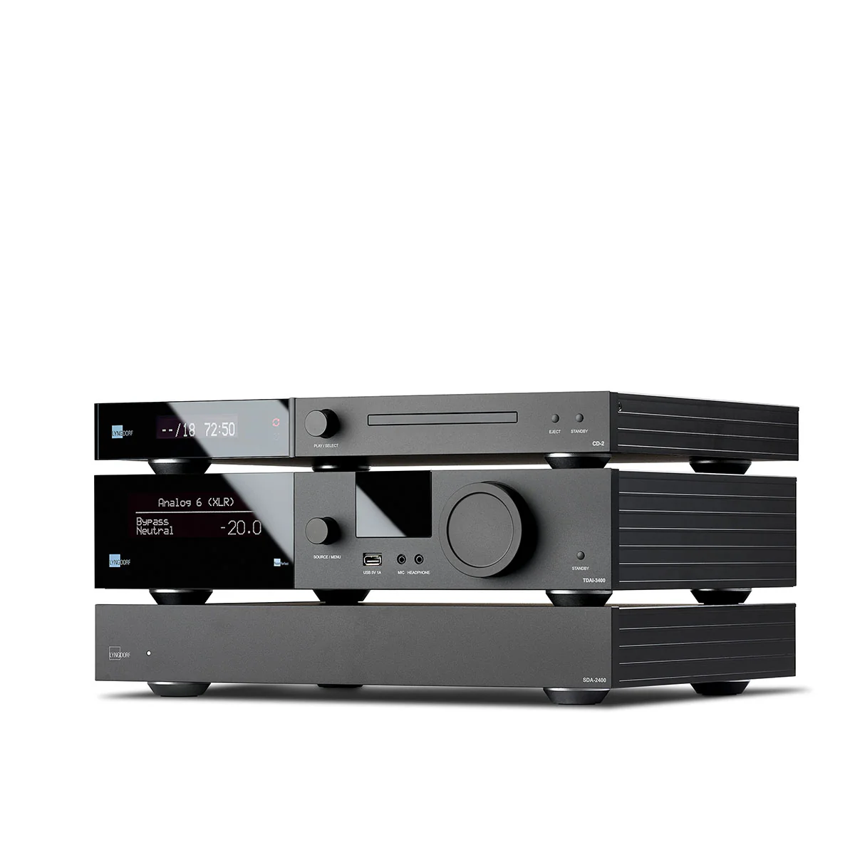 Lyngdorf SDA-2400 Power Amplifier Including Trigger Cable & Rack Mount, 4 RU - Image 7
