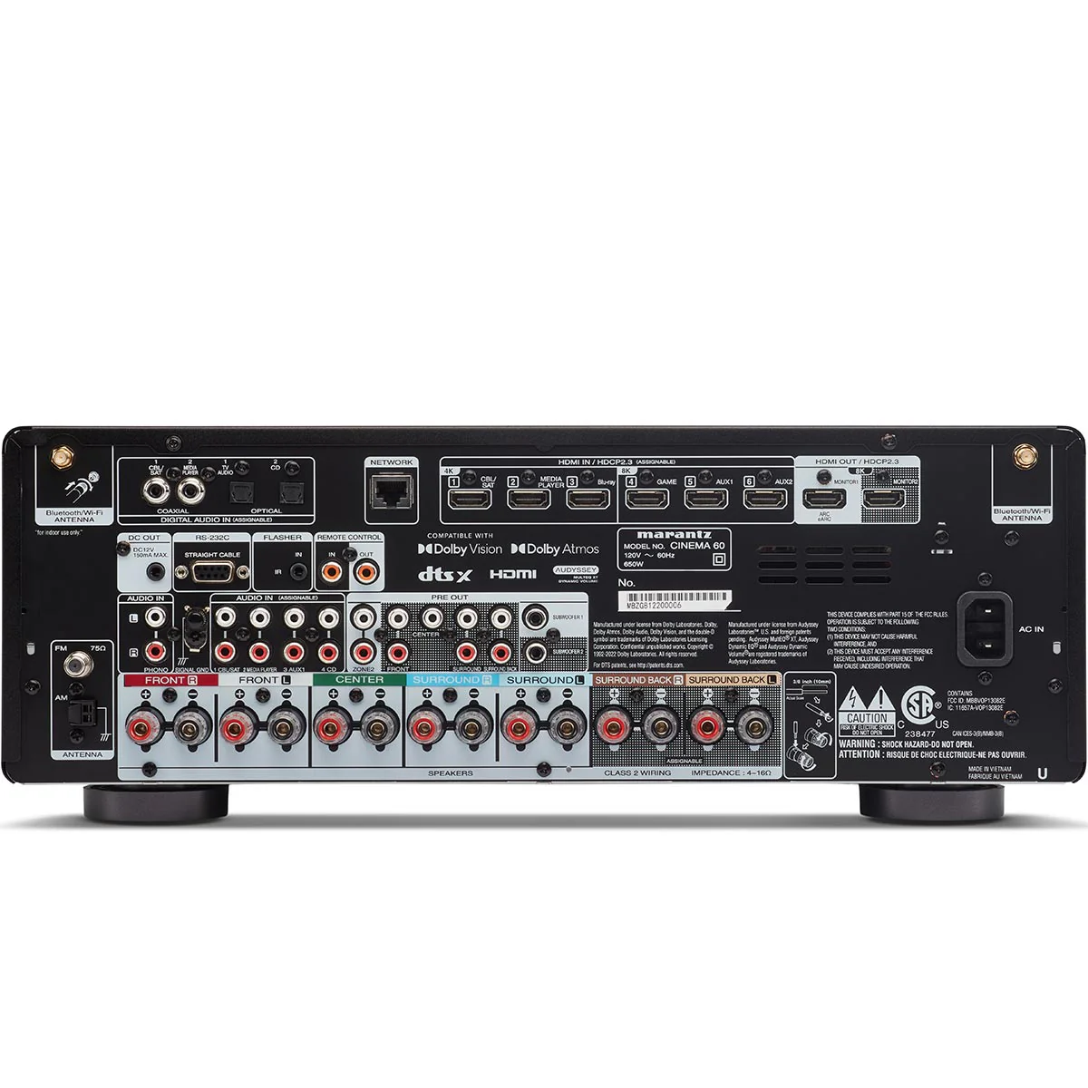 Marantz CINEMA 60 7.2 Channel Home Theater Receiver - Image 3