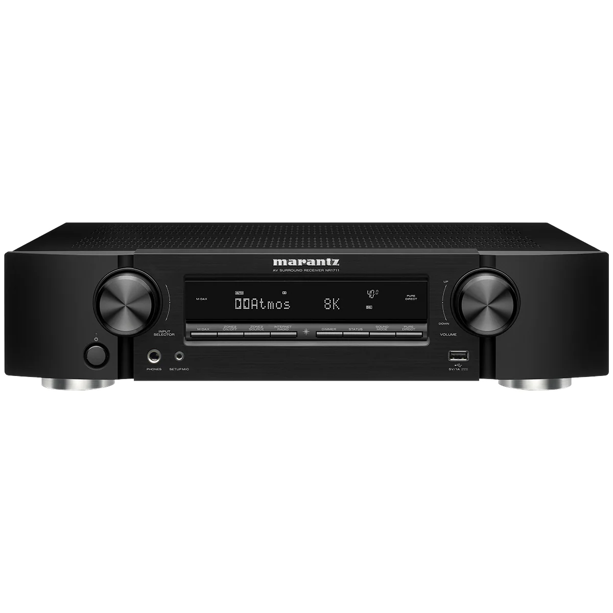 Marantz NR1711 Slim 7 Channel 4K Ultra HD AV Receiver