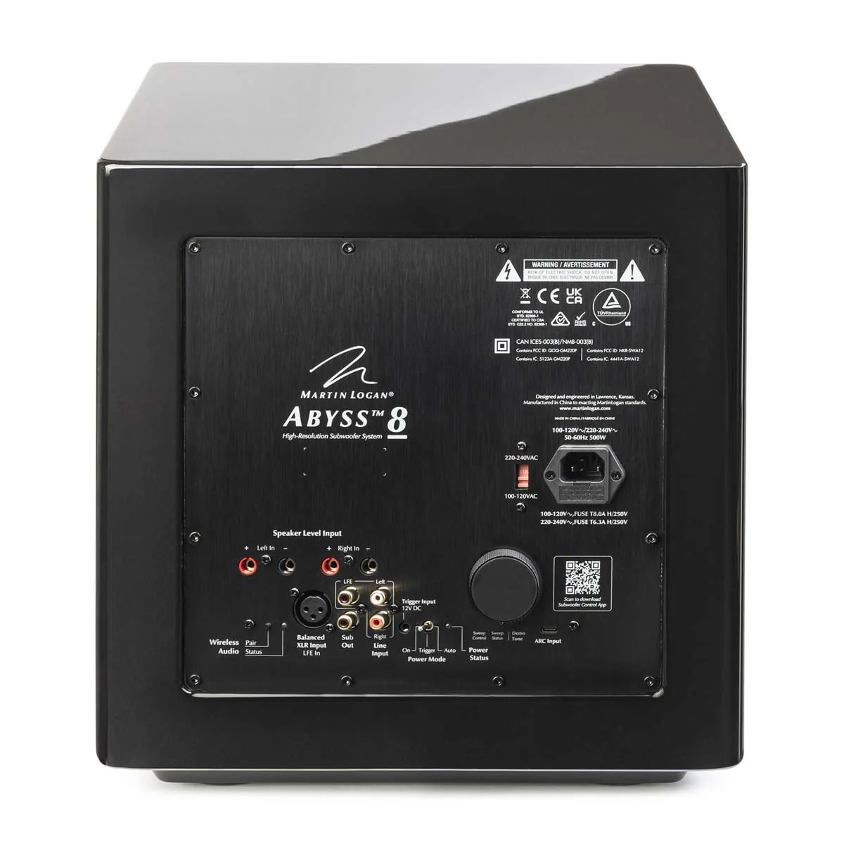 MartinLogan Abyss 8 High-Resolution Subwoofer System - Image 5