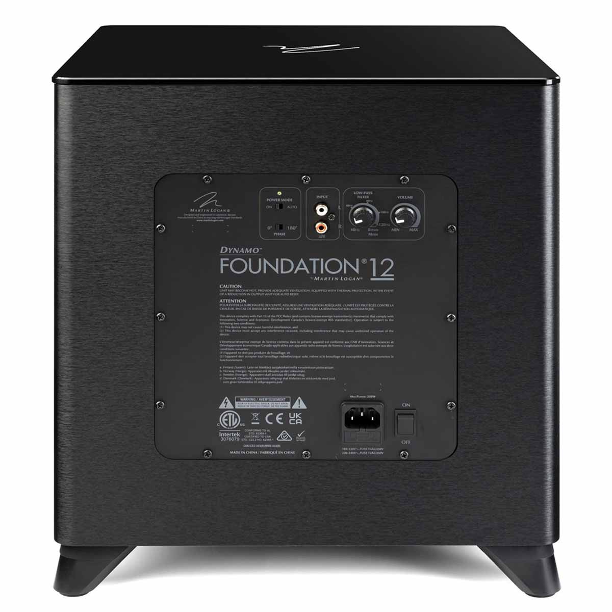 MartinLogan Dynamo Foundation 12 High-Resolution Subwoofer - Image 3