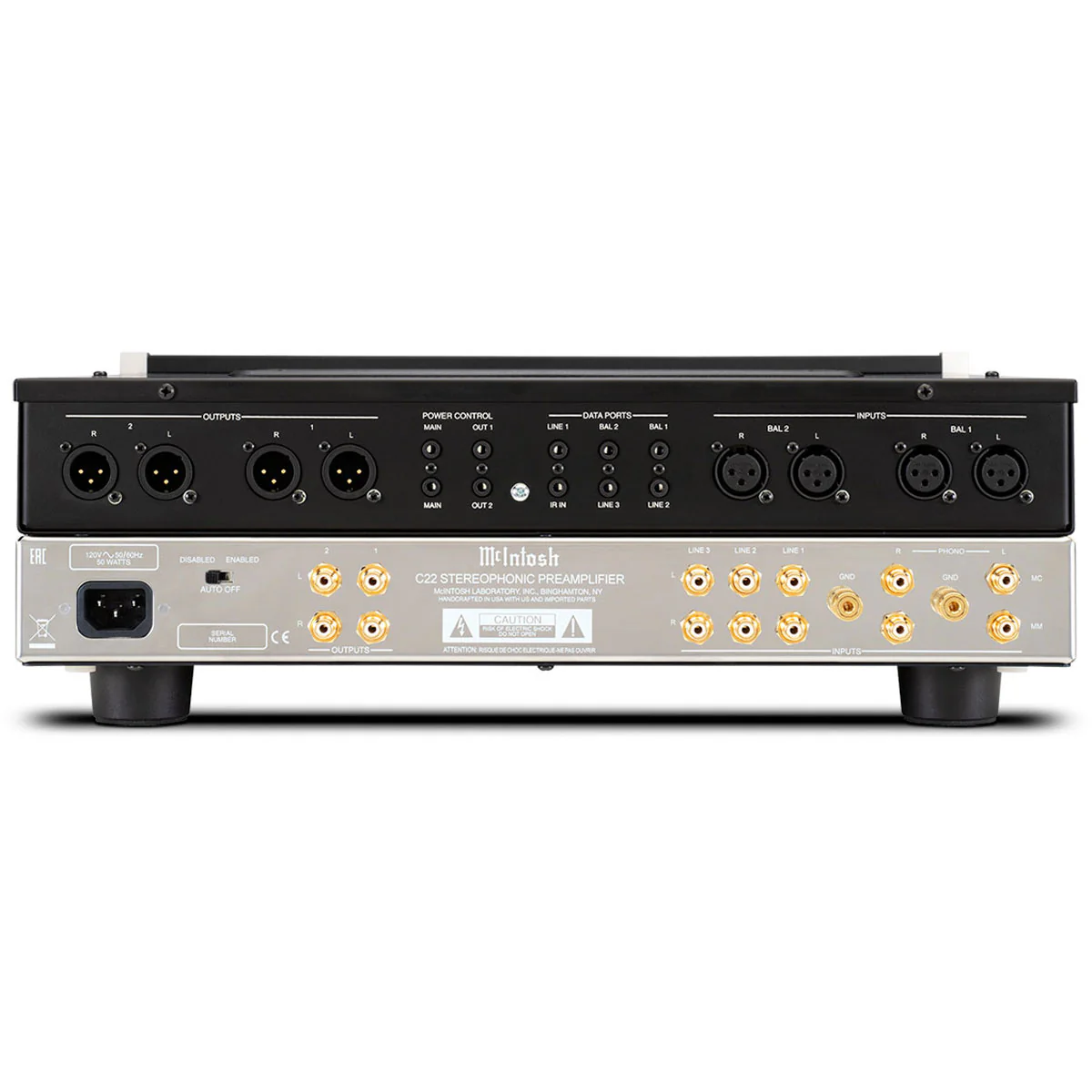 McIntosh C22 Mk V 2-Channel Vacuum Tube Preamplifier - Image 2