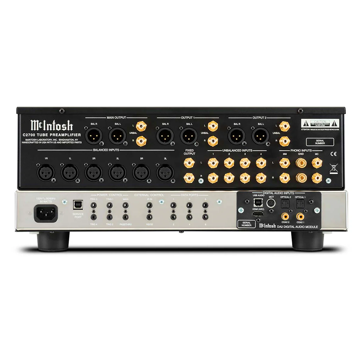 McIntosh C2700 2-Channel Vacuum Tube Preamplifier - Image 4