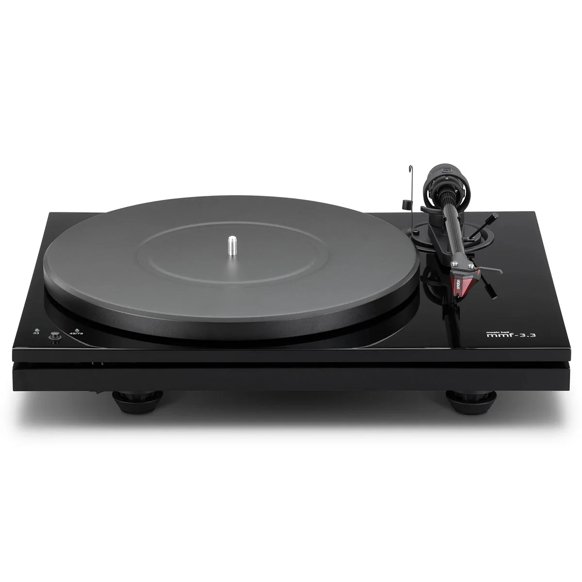 Music Hall MMF-3.3 Turntable with Ortofon 2M Red - Image 4