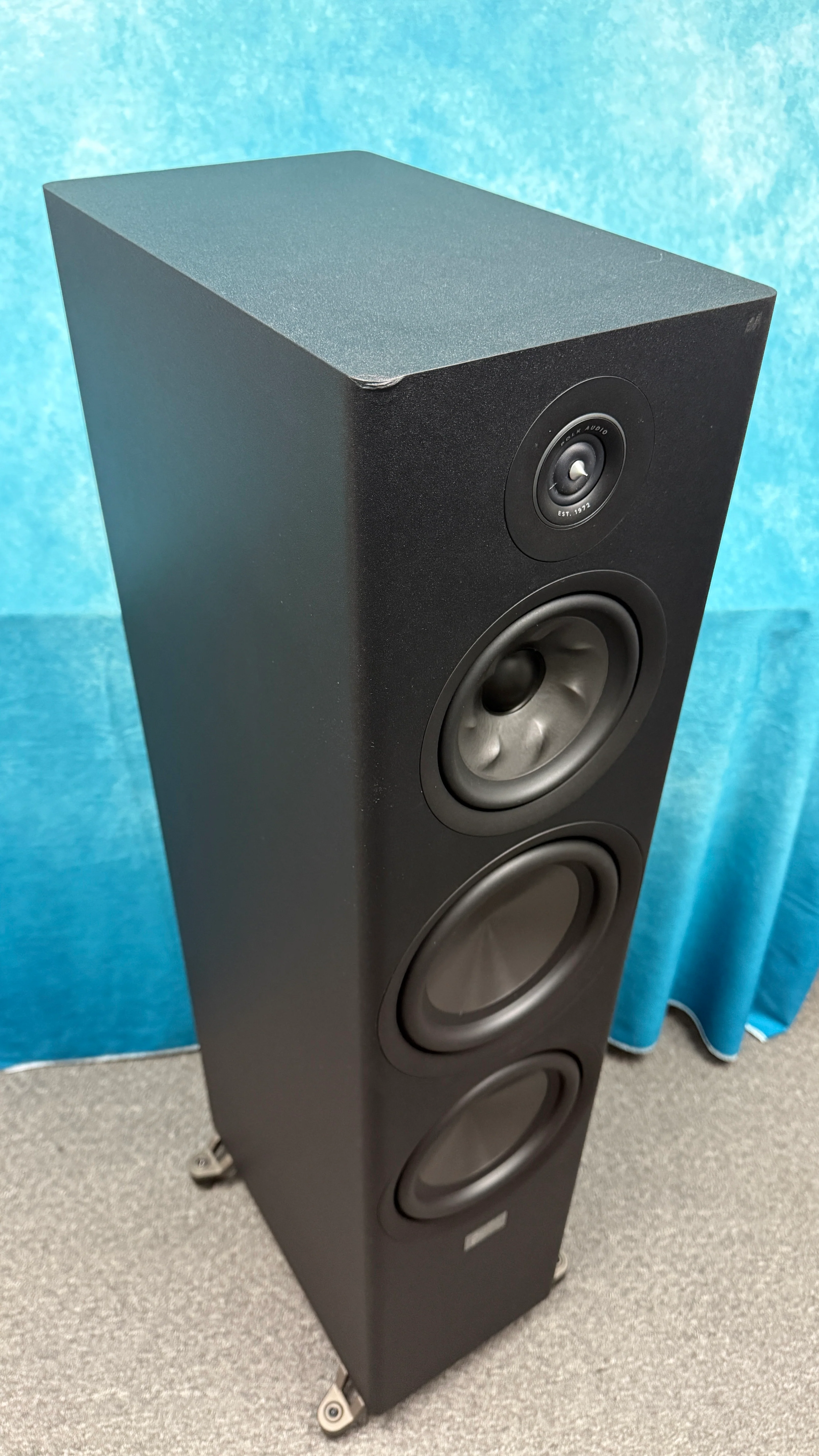 Polk Audio OPEN BOX Reserve R700 Premium Stereo Floorstanding Speaker - Black - Each - B Grade - Image 2