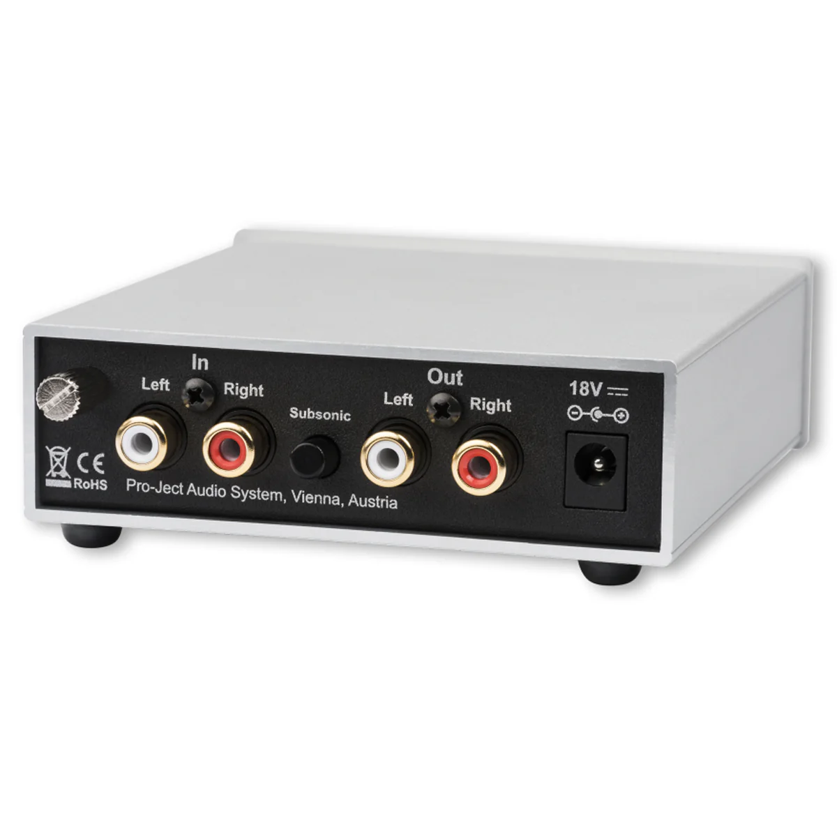 Pro-Ject OPEN BOX PHONOBOXS2ULTRA Phono Preamp - Silver - A Grade - Image 2