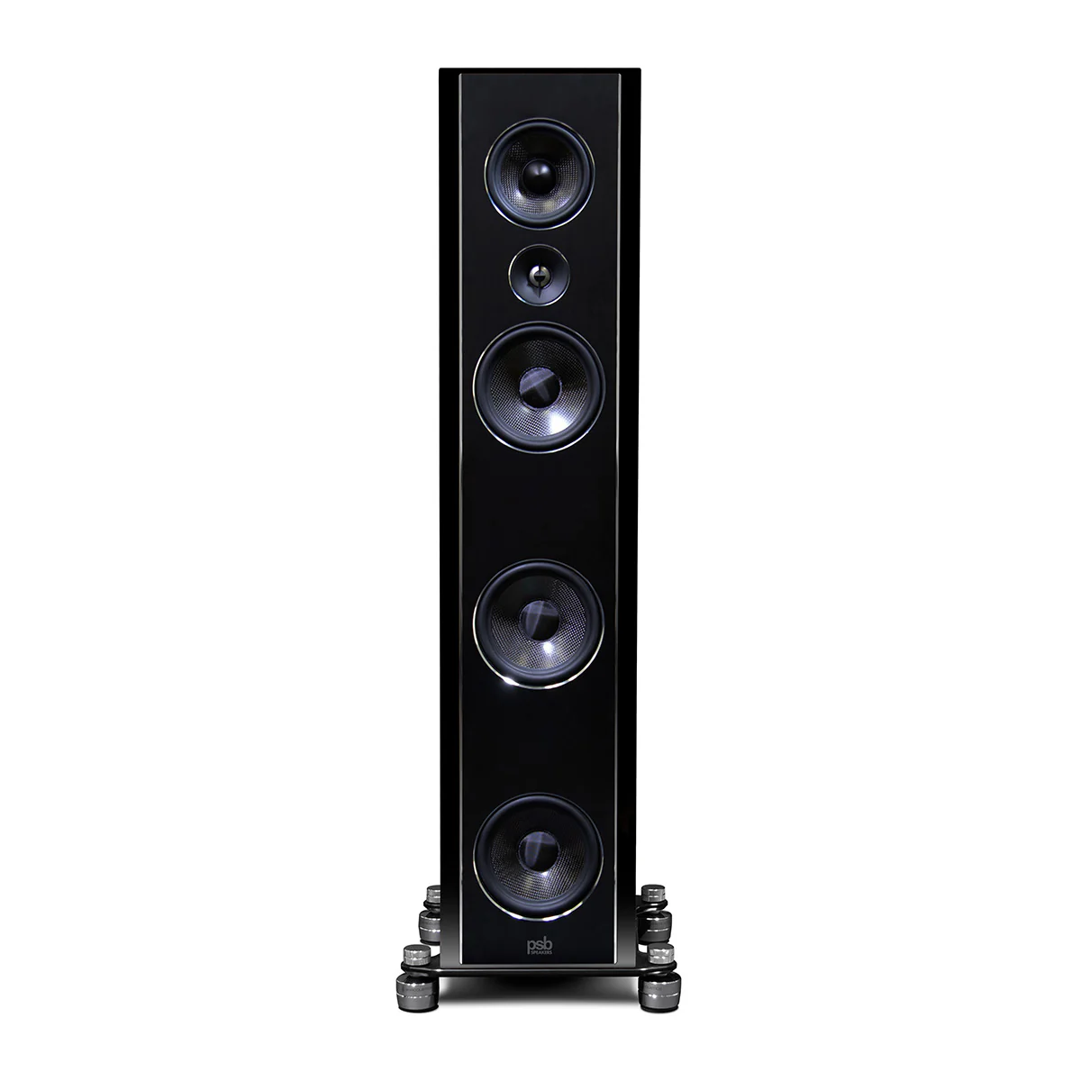 PSB OPEN BOX Synchrony T600 Premium Tower Speaker - High Gloss Black - Each - A Grade