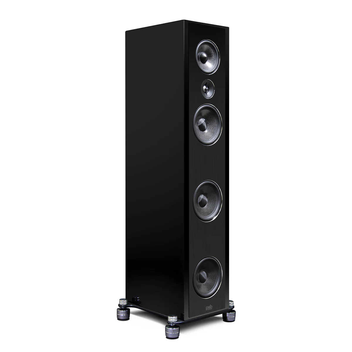 PSB Synchrony T600 Premium Tower Speaker - High Gloss - Black - Each - Image 2