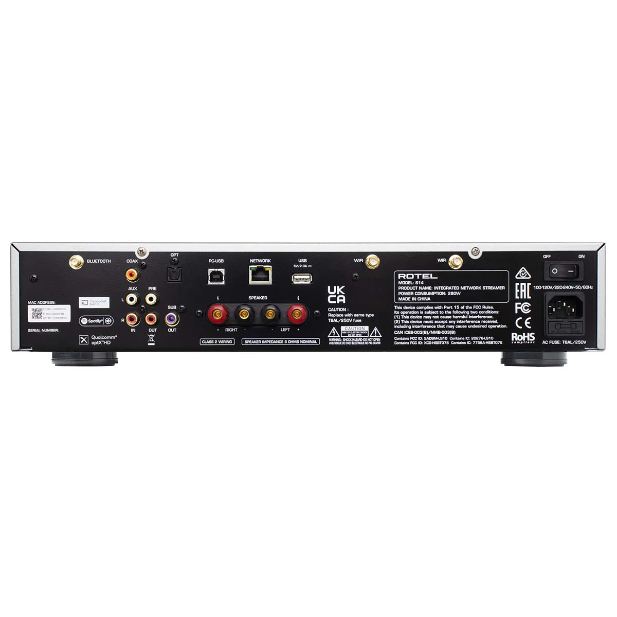 Rotel S14 Integrated Network Streamer - Image 20