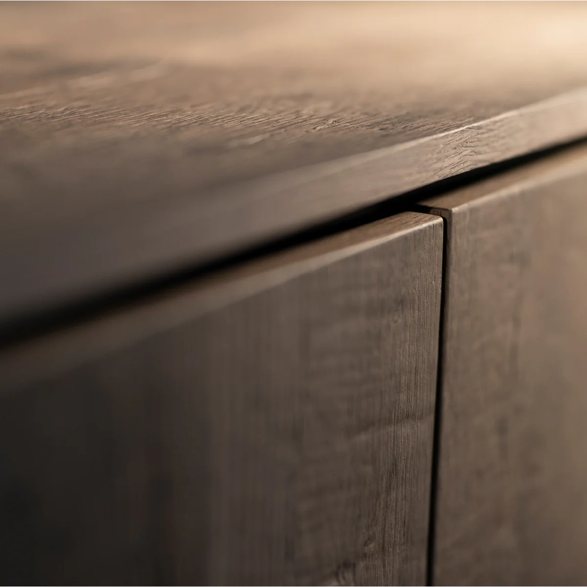 Salamander Designs Lancaster 247 Quad-Width AV Cabinet - Barnboard Oak - Image 3