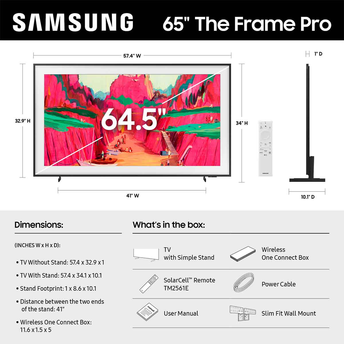 Samsung LS03FW Frame Pro Neo QLED 4K TV - Image 7