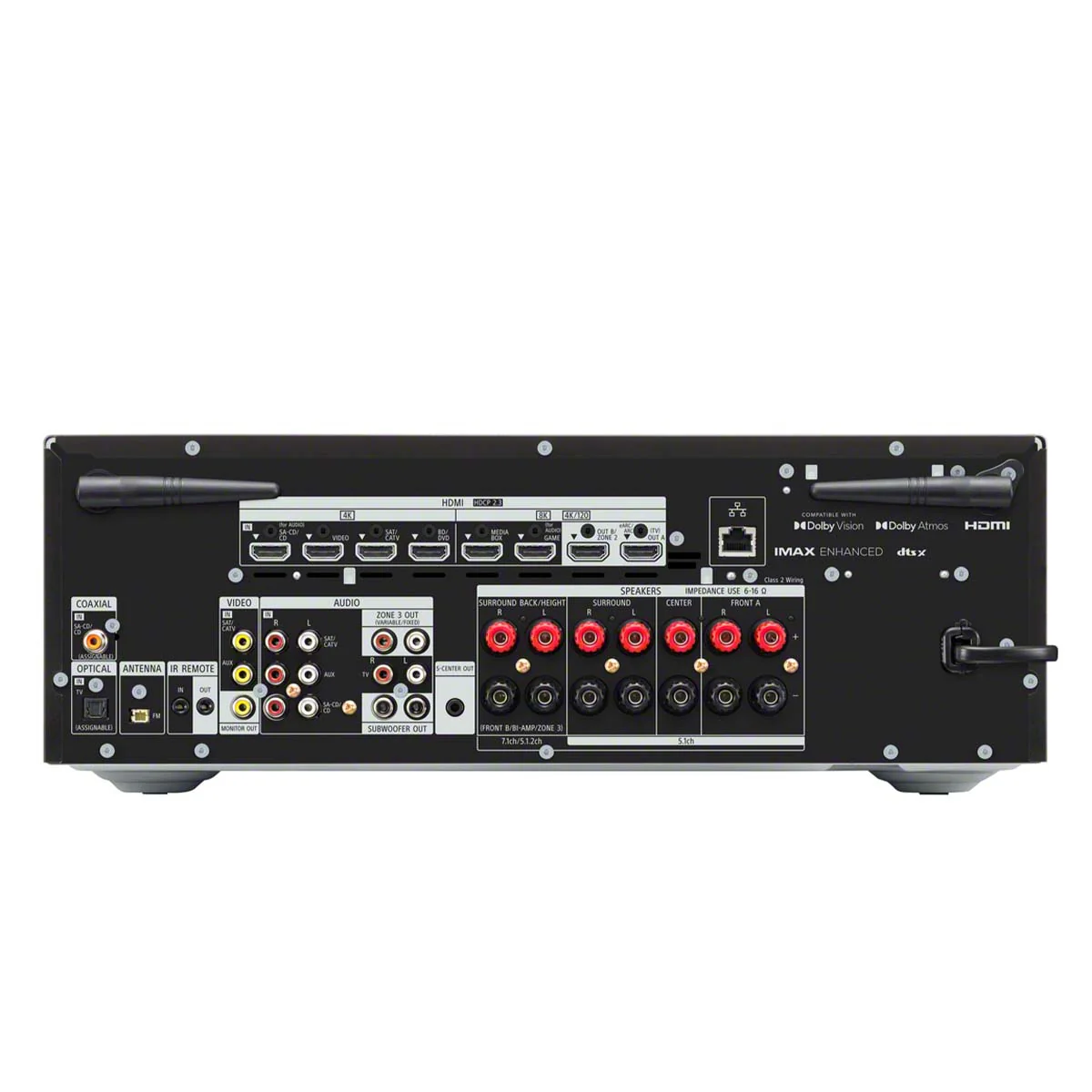 Sony OPEN BOX STR-AN1000 7.2 Channel 8K AV Receiver - A Grade - Image 3