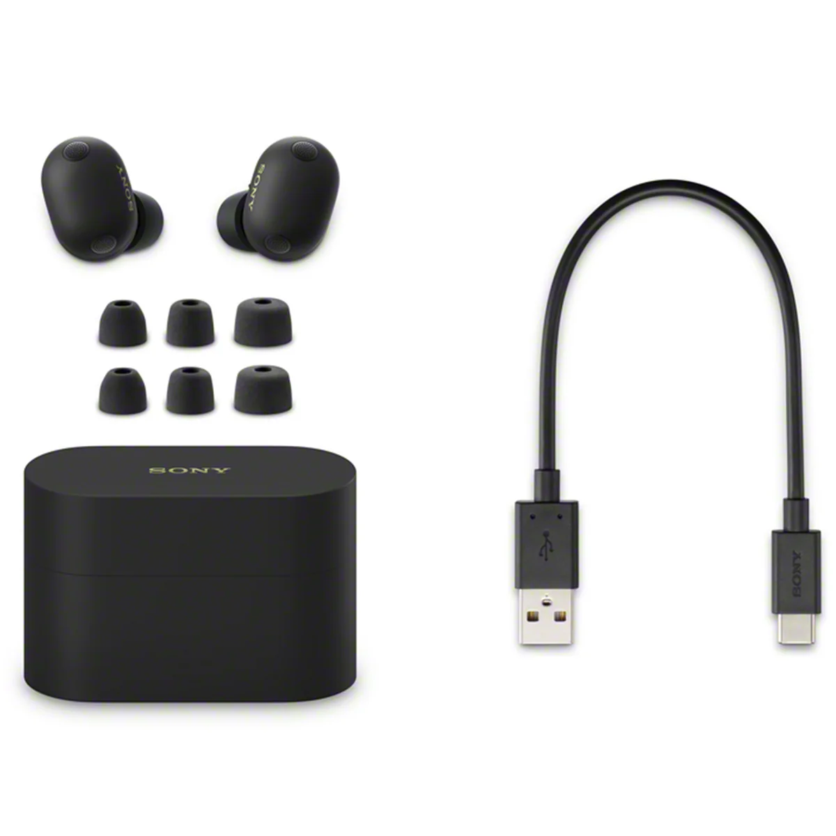 Sony WF-1000XM6 Wireless Noise Canceling Earbuds - Black - Image 15