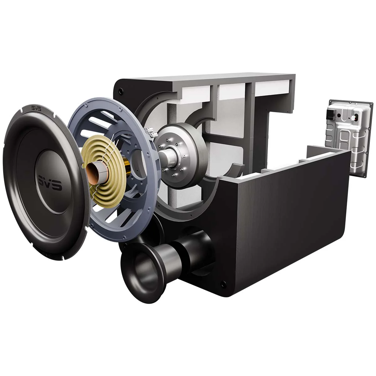 SVS PB-3000 R|Evolution 13" Subwoofer - Black Ash - Image 6