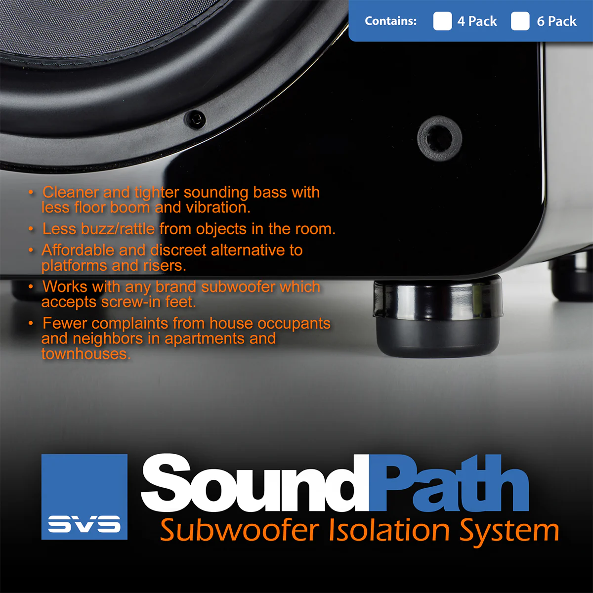 SVS SoundPath Subwoofer Isolation System - Image 19