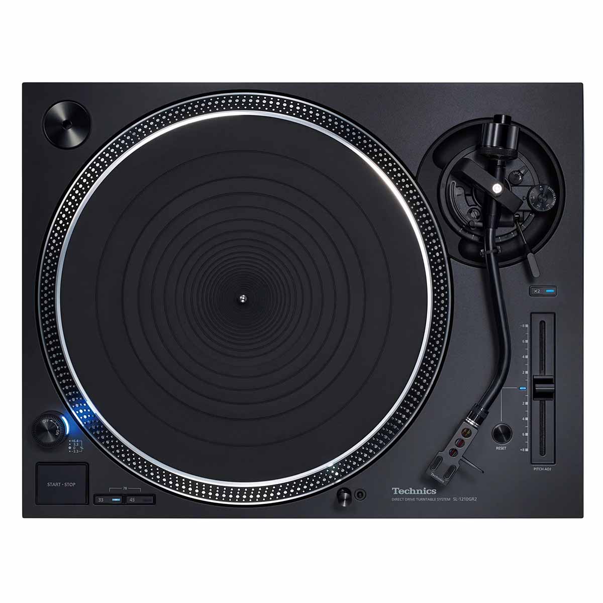 Technics SL-1210GR2 Black Single Rotor Coreless Turntable - Image 4