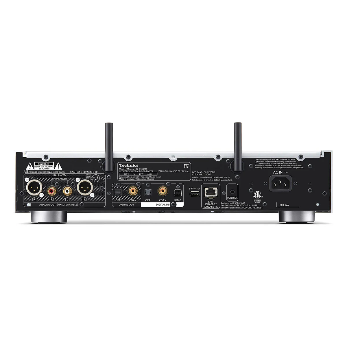 Technics SL-G700M2 CD, SACD, Network Player & DAC - Image 5