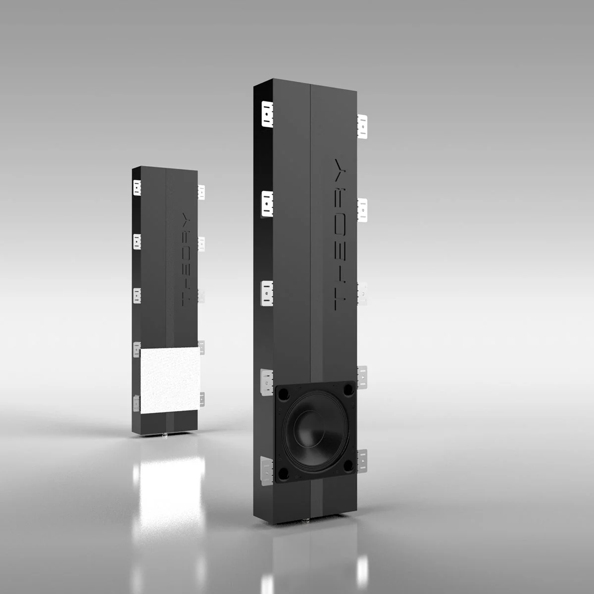 Speaker Assembly for Theory iws12-6 and iws12-9 Architectural Subwoofers