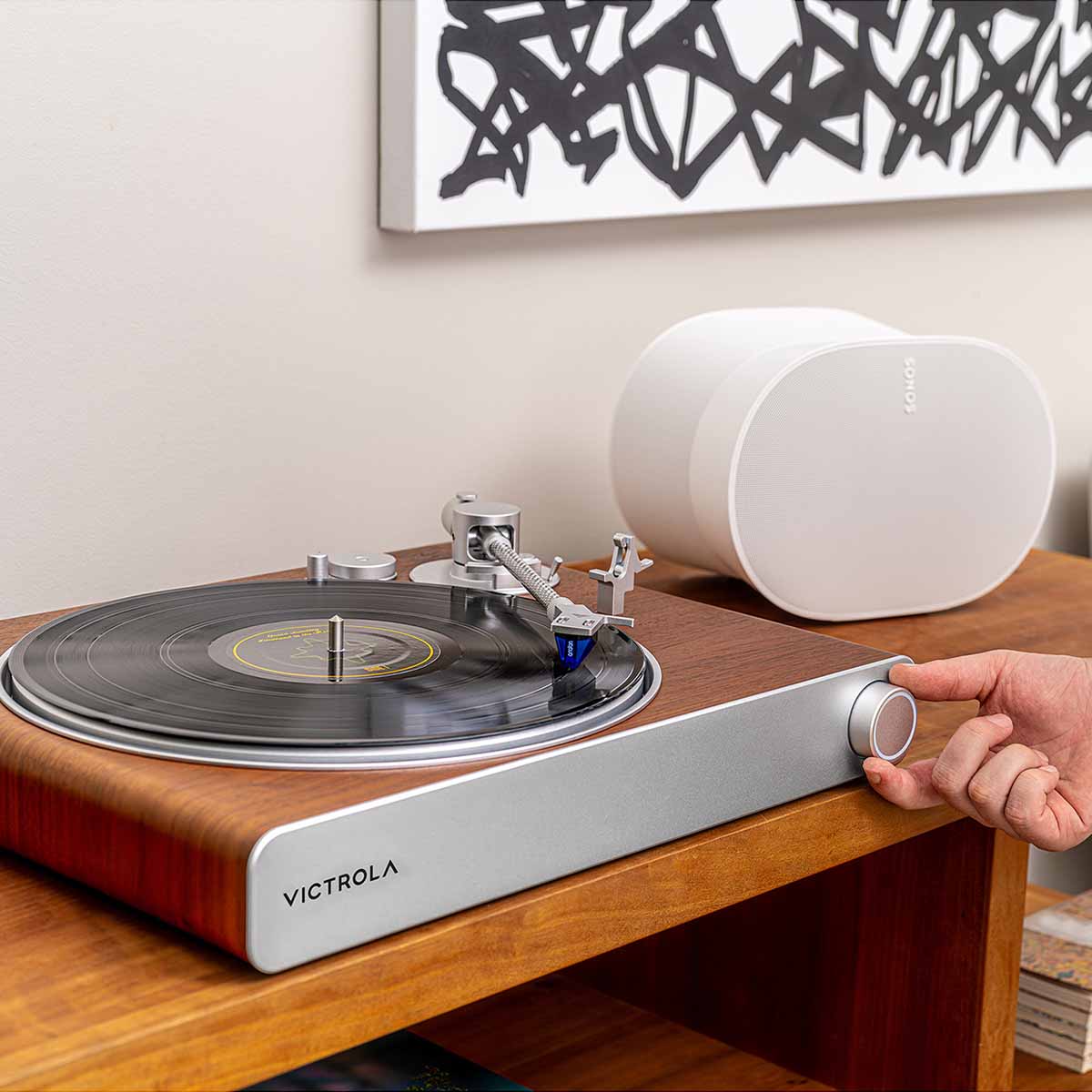Victrola Stream Sapphire Wi-Fi Streaming Turntable - Image 11