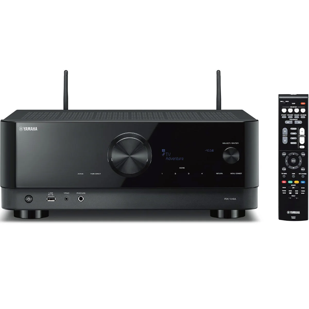 Yamaha OPEN BOX RX-V4A 5.2-Channel AV Receiver - A Grade